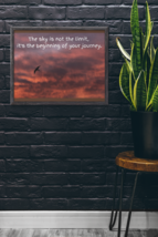 Soar Beyond Limits: &quot;The Sky Is Not The Limit&quot; Motivational Digital Down... - €2,52 EUR