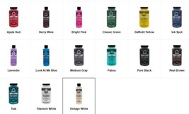 Folkart Multi-Surface Satin Paint - 16 Ounce Price Per Bottle Various Colors New - £14.72 GBP