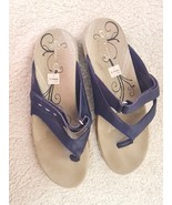 Clarks Navy Blue Slippers For Women - £17.69 GBP