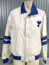 Vintage St. Louis Blues Swingster Zip / Snap Medium Made USA Jacket NHL - £61.85 GBP