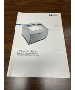 Vintage HP Hewlett Packard OEM Laserjet 5 Printer Getting Started Guide - $12.90 CAD