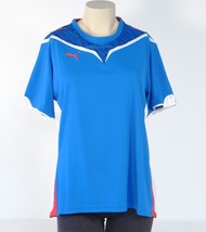Puma USP Moisture Wicking Blue Konstrukt Athletic Shirt Womans Large L NWT - £38.47 GBP