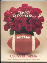 Rose Bowl USC vs. Michigan Football Program January 1 1979 - £95.71 GBP