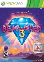Bejeweled 3 - Bonus Game Included! Bejeweled Blitz Live - Xbox 360 - £7.77 GBP