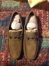 To Boot New York Men&#39;s Hart Brown Suede Bit Loafers - Made in Italy-11.5... - $275.00