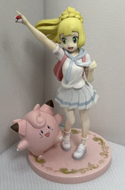 Pokemon Center Original Figure Come on! Lillie &amp; Clefairy Pippi 1/8 Koto... - $232.82