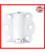White Finish Adjustable Spring Loaded Hinges - 2 Pack for Seamless Closure - $578.39 MXN
