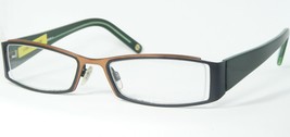 Fysh Uk Urban Eyewear F3331 115 Glitter Brown /DARK Green Eyeglasses 51-18-135mm - $115.08