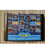 112 in 1 Sega Genesis videogame Cartridge  - $379.09 MXN