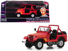 1983 Jeep CJ-7 Renegade Red (Sarah Connor’s) &quot;The Terminator&quot; (1984) Mov... - $59.99