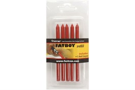 Fatboy Pencil Red Crayon Refill - 5Pk - £14.93 GBP