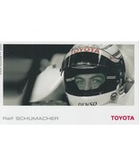 Ralf Schumacher Toyota Formula 1 Promo Card F1. - £5.70 GBP