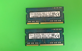 SK Hynix 8GB (2x4GB) 1Rx8 PC3L-12800 DDR3-1600MHz Laptop Memory HMT451S6... - $7.99