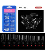 100Pcs HalfFull Cover Nails Artificial False Nail Tips Model #31 - $5.29