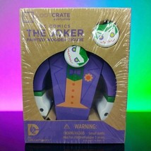 The Joker Painted Wooden Figure DC Comics 2 Heads Batman Loot Crate Excl... - $9.69