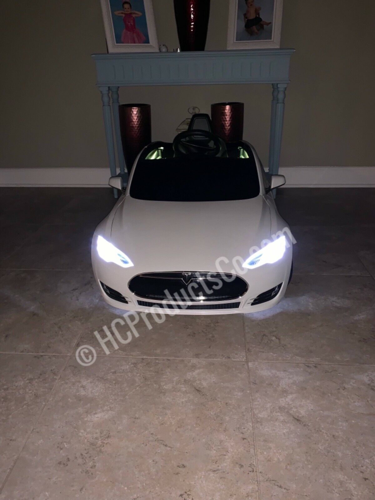 Bluetooth Controlled 10 inch LED Light Kit For Kids Electric Cars - $24.99