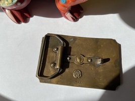 Western solid metal belt buckle  image 4