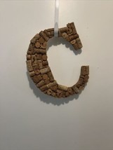 Letter C Handmade out of Old Wine Corks - $42.08