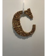 Letter C Handmade out of Old Wine Corks - $42.08