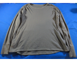 FR FIRE RESISTANT GREEN LONG SLEEVE BASE LAYER MILITARY ISSUE SHIRT 52X25.5 - $19.24