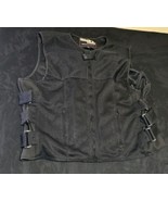 Biker&#39;s Point Mesh Motorcycle vest Black 3XL - $49.50