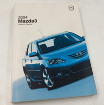 2004 Mazda 3 Owners Manual Handbook OEM L03B23022 - £9.46 GBP