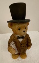 Cherished Teddies, Lincoln - Four Score and Seven Years Ago We Became Best Frien - £15.94 GBP