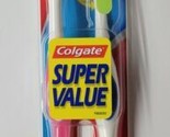 Colgate 360 Degree Adult Medium Full Head 237 2 Pack Pink And Yellow  - $7.91