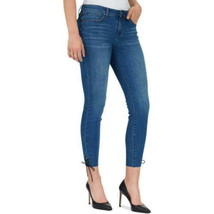 William Rast Womens Skinny Ankle Tie Jeans Color Blue Size 29 - £69.53 GBP