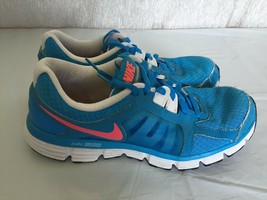 Nike Dual Fusion ST 2 Women&#39;s Running Shoes Sz 9.5 Blue Glow 454240-402 - £9.87 GBP
