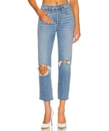 Re/Done 70s Stove Pipe Straight Leg Jeans In Destroyed Dawn $304, Sz 27,... - $187.54 CAD