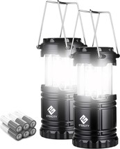 Etekcity Camping Lantern Battery Powered Led For Power Outages,, 2 Pack - £33.86 GBP