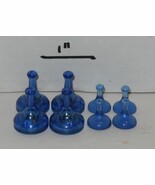 Hasbro Sorry Sliders Board Game Replacement Set of 8 Blue Pawns - €8,87 EUR