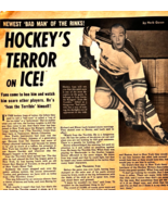 1954 Ivan The Terrible Irwin NHL Hockey Terror Article New York Rangers ... - $456.87 MXN