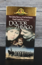 Doctor Zhivago VHS 2-Tape Set Video Omar Sharif 1965 MGM David Lean&#39;s Film - $8.56