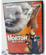 Dr. Seuss Horton Hears a Who! (DVD, 2008, Animated ) Jim Carrey Steve Ca... - £6.21 GBP