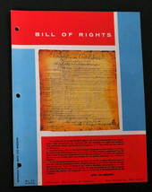 Bill of Rights Reprint from Boy&#39;s Life Magazine (1969, Booklet) Illustrated Book - £10.81 GBP