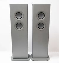 KEF LS60 Wireless Tower Speakers - Gray (Pair) image 4