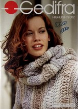 Gedifra Highlights 002 Knitting Pattern Book - £9.10 GBP