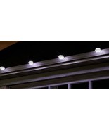 Stoneberry-4-Pack Solar Gutter Lights 6.7&quot;Lx4.7&quot;Dx2.4&quot;H Lights Turn on A... - $32.57 CAD