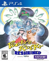 Pocky& Rocky Reshrined Sony PlayStation 4 [PS4] NEW - £51.12 GBP