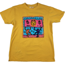 Bleeker and Mercer Men&#39;s Medium Graphic Embroidered T Shirt Self Made Ye... - £22.93 GBP