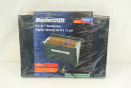 Mastercraft 9 x 11&quot; Sandpaper 50 Pc General Purpose Assorted Grits 40 60... - $19.24