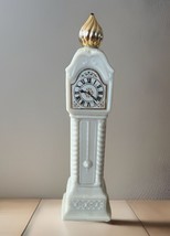 Vintage Avon Fragrance Hours Milkglass Grandfather Clock Charisma Cologn... - €8,14 EUR