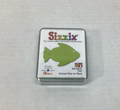 Sizzix Fish Provo Craft Ellison Green Case 38-0200 - $4.84