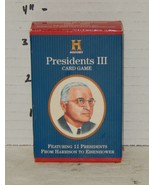 History Channel Presidents III Playing Card Game From Harrison To Eisenh... - $24.70