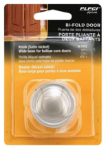 Prime-Line N 7372 1-11/16&#39;&#39; In. Bi-Fold Door Knob, Satin Nickel - $112.90 MXN
