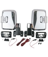 Land Cruiser 70 1984-ON&#39; Pair Chrome Electric Door Side Mirror w/ LED - $3,568.38 MXN