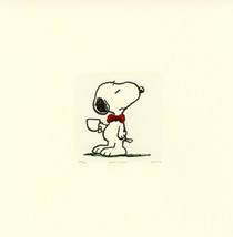 Snoopy Peanuts Sowa &amp; Reiser #D/500 Hand Painted Cartoon Etching Nice Cu... - $63.71