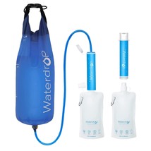 Waterdrop Gravity Water Filter Straw, 5-Stage Filtration, 10.5 Gal, Set ... - $60.93